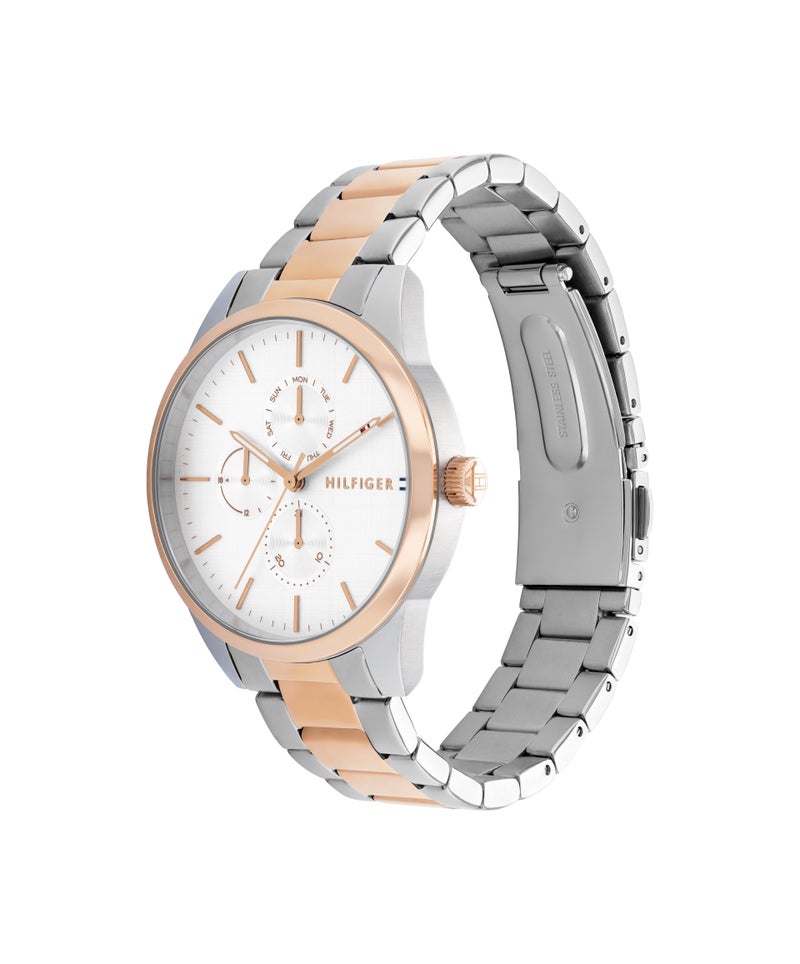 TOMMY HILFIGER Round Multifunction Women'S Two Tone Stainless Steel Case  Watch - Image 1