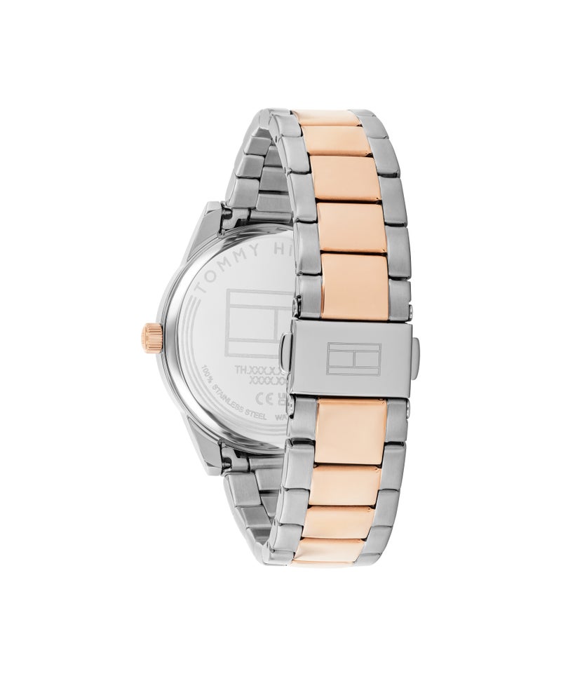 TOMMY HILFIGER Round Multifunction Women'S Two Tone Stainless Steel Case  Watch - Image 2