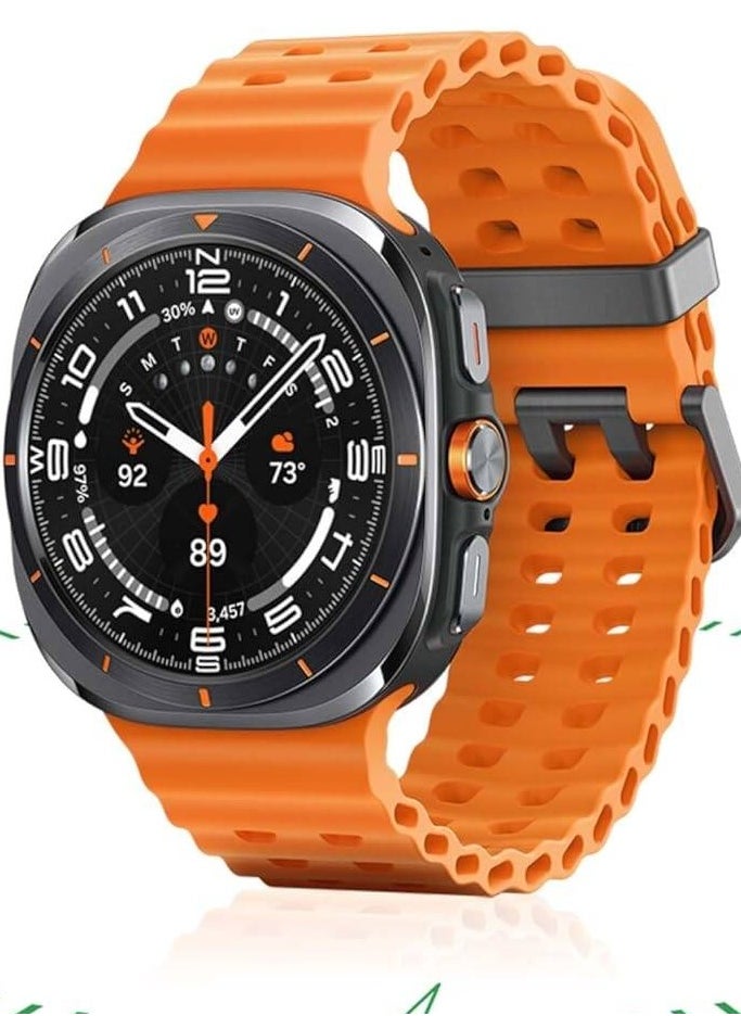 Ultra Smart Watch - 47mm - Titanium - Modern and elegant design with high-quality materials - Compatible with all phones - Orange - pzsku/Z5B1D28945E6111302157Z/45/_/1726996973/31ba168c-e0a5-4cfe-bd8d-585d3981431f