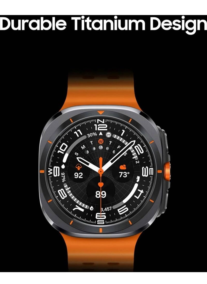 Ultra Smart Watch - 47mm - Titanium - Modern and elegant design with high-quality materials - Compatible with all phones - Orange - pzsku/Z5B1D28945E6111302157Z/45/_/1730187603/b515112e-5b39-4dcf-ba79-c5567f998f8a