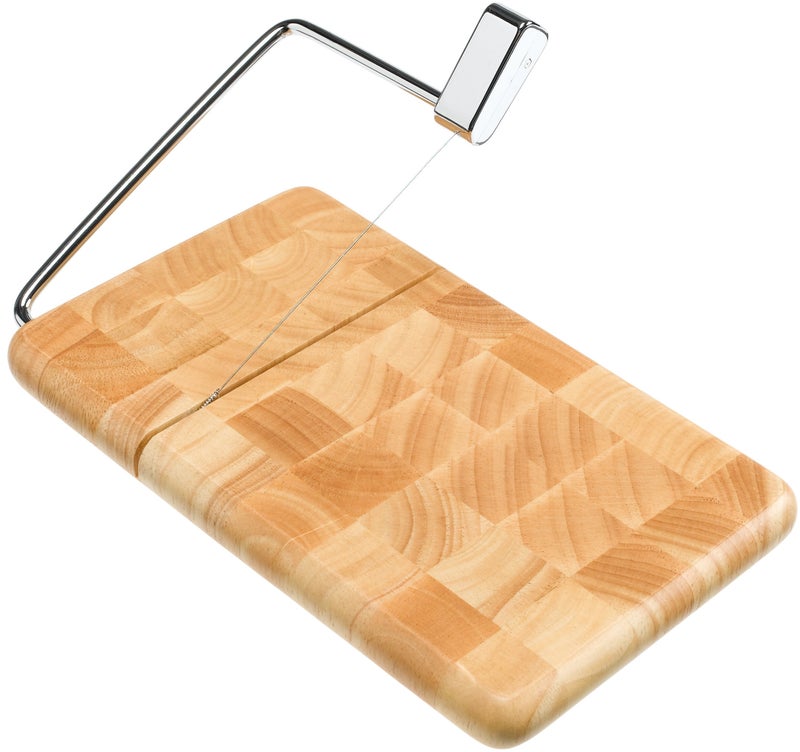 Prodyne Butcher Block Cheese Slicer 9 12 x 6End Grain Beechwood