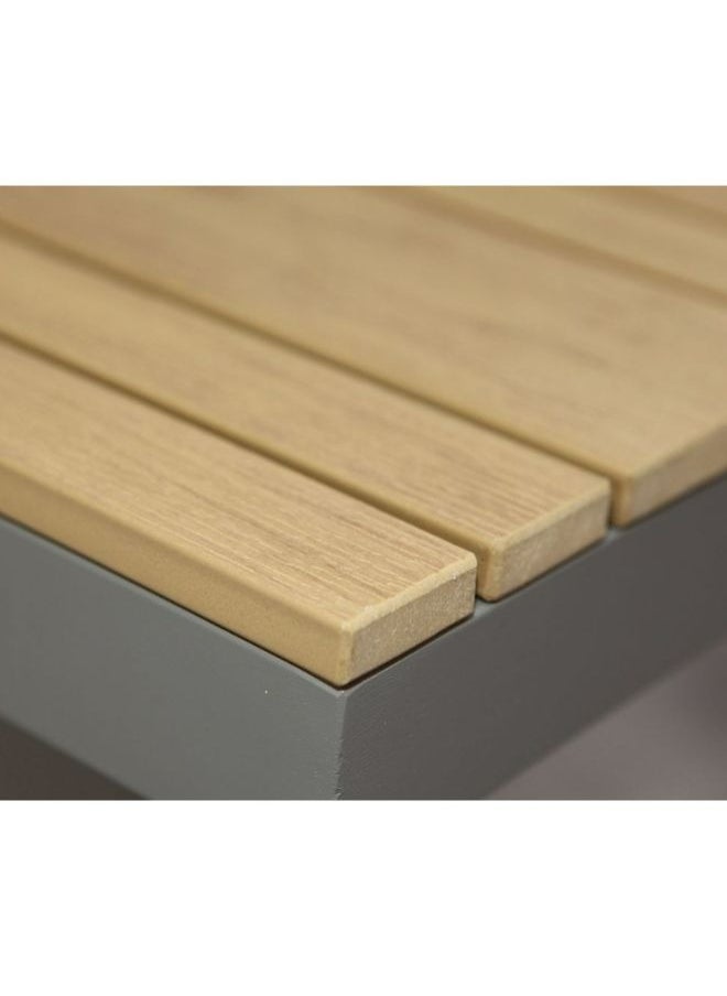 Swin Furniture Swin All Weather Resistant Patio Garden Outdoor Rectangular Dining Table  - Image 3