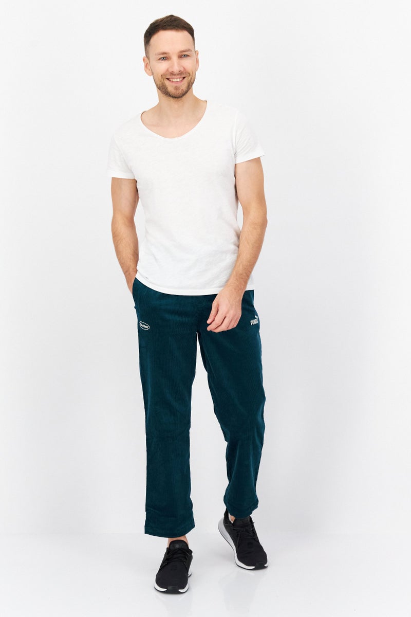 Puma x Butter Men  Sportswear Fit Corduroy Outdoors Pants, Teel Green - Image 4