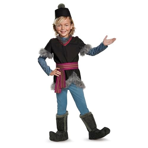Disguise Kristoff Deluxe Child Frozen Disney Costume Small 46 - Image 1