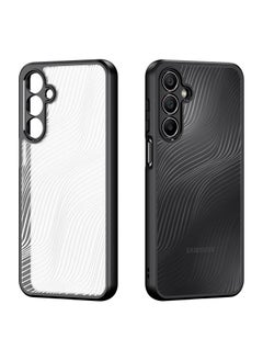 DUX DUCIS DUX DUCIS Aimo Case Anti-Yellowing Clear [Hard PC Back & Soft TPU Bumper] Shockproof Protective Phone Case Cover compatible with Samsung Galaxy A16 (Black)  - Image 1
