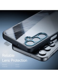 DUX DUCIS DUX DUCIS Aimo Case Anti-Yellowing Clear [Hard PC Back & Soft TPU Bumper] Shockproof Protective Phone Case Cover compatible with Samsung Galaxy A16 (Black)  - Image 4
