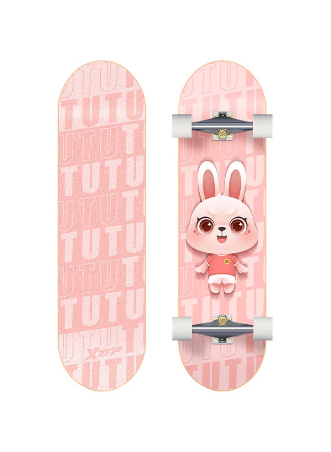 XTEP Children'S Skateboard Double Kick Tail, Professional Model For Boys And Girls, Suitable For Teenagers And Beginners, Essential For Primary And Secondary School Skateboarding Courses - Image 1