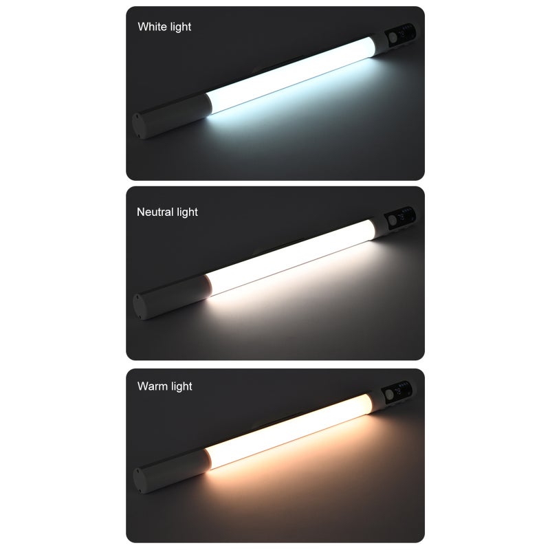 Under Cabinet Lighting: 30° Adjustable Angle Motion Sensor Light - Magnetic Rechargeable Dimmable LED Strip for Kitchen Cabinets Closets Wardrobes - Image 4