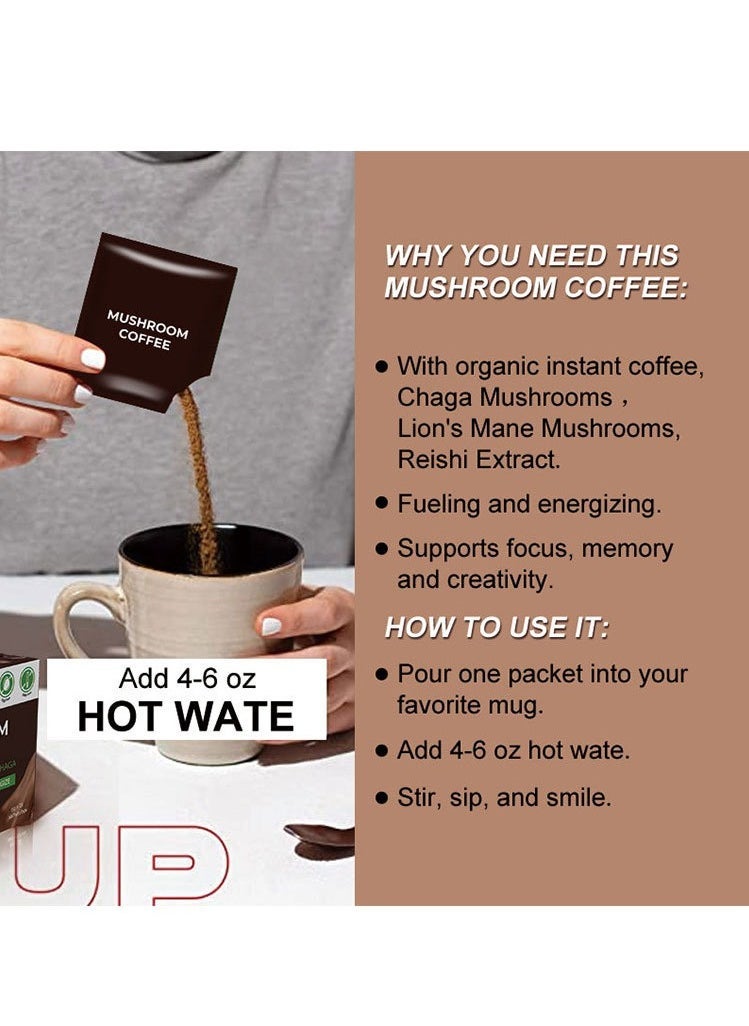 Daynee Coffee With Ganoderma Mushroom Extract 20 Sachets  - Image 4