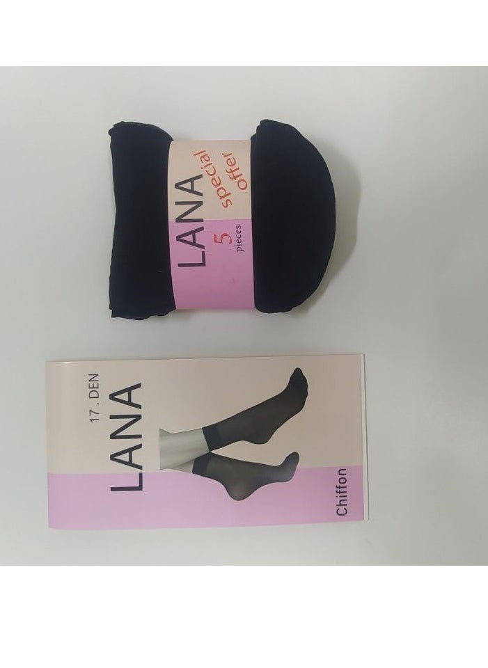 UNIQUE PACKAGE THAT COMBINES STYLE AND FUNCTIONALITY: 5 pairs of ultra-thin sheer ankle socks specially designed to fit the needs of women and girls