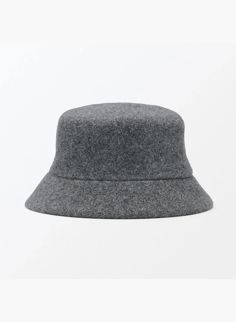 MUJI Wool Melton Bucket Hat