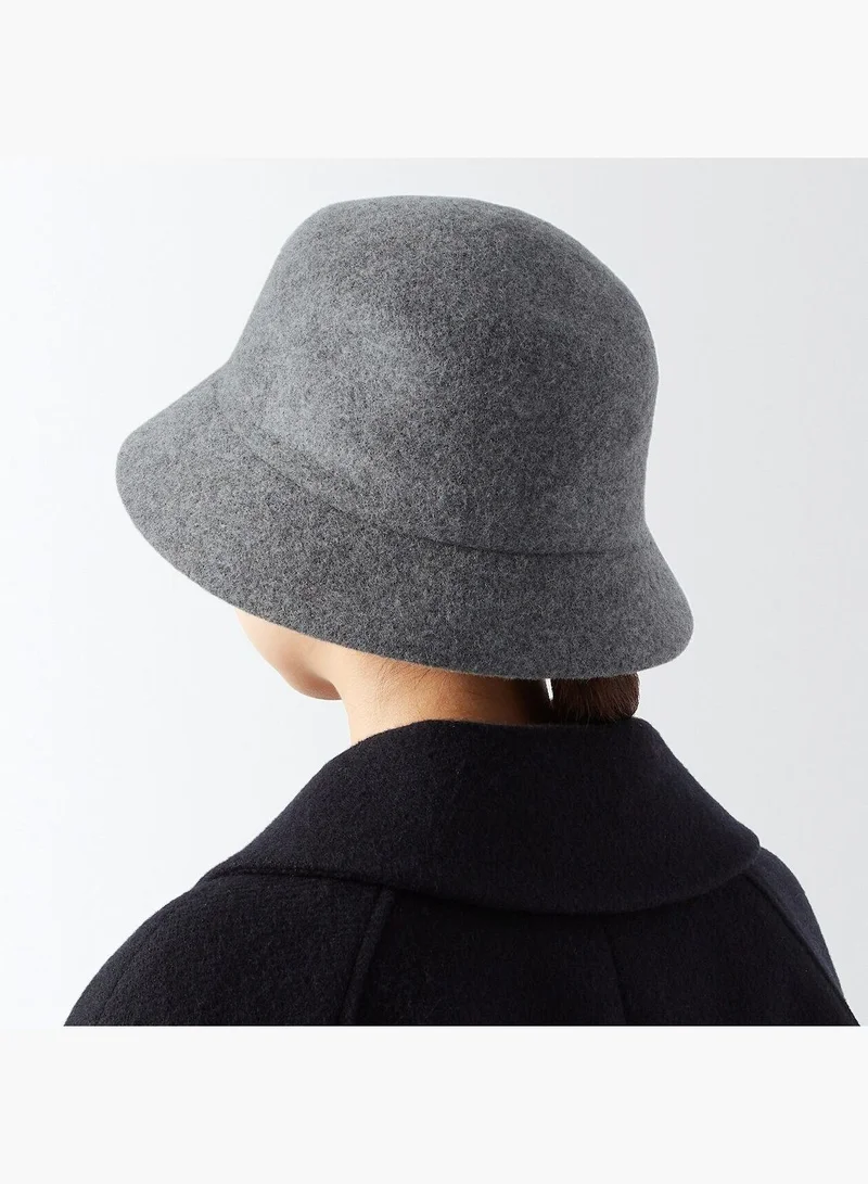 MUJI Wool Melton Bucket Hat