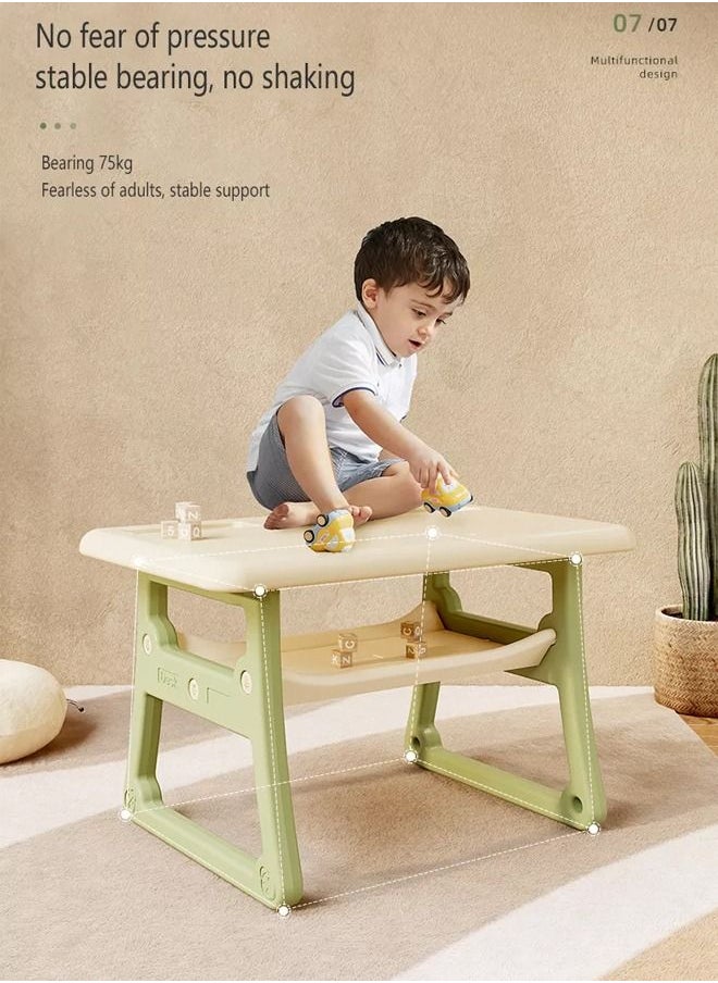 JSAITOYS - Bpa Free Ergonomic Plastic Children Tables Learning Kids Study Table And Chair Set - Image 1