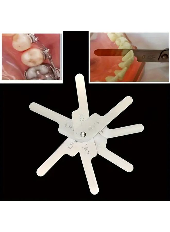 Stainless Steel Dental Seam Gauge Set of 7PCS for Oral Care and Glazing Personal Essential - Image 5