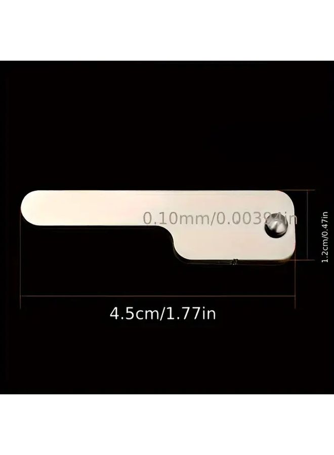 Stainless Steel Dental Seam Gauge Set of 7PCS for Oral Care and Glazing Personal Essential - Image 3