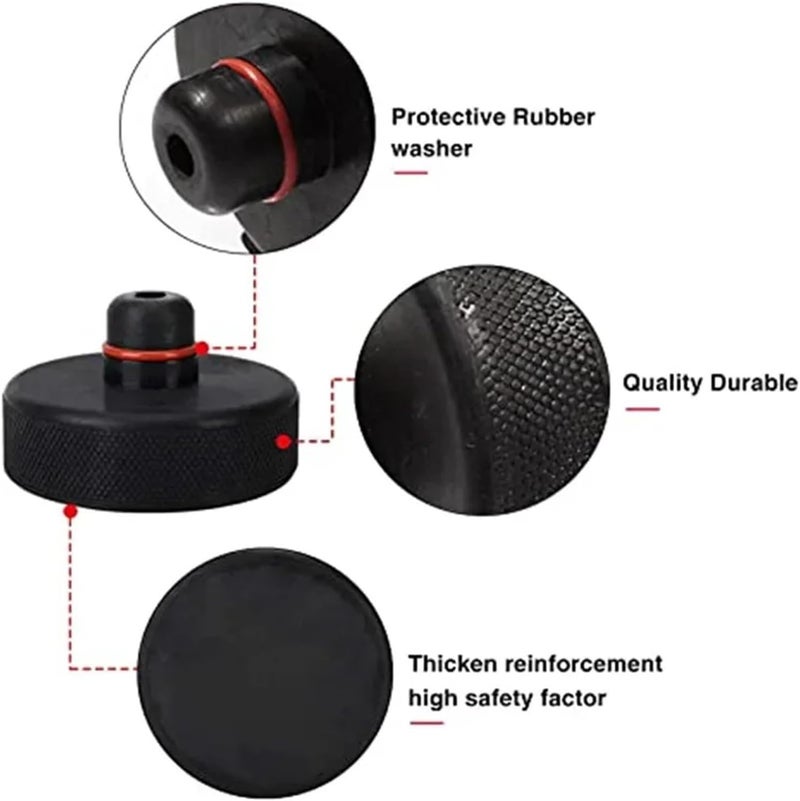 Yurefax Car Lift Jack Stand Rubber Pads for Model Y - Image 4