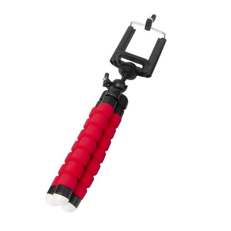 Portable Mini Octopus Tripod Stand with Phone Holder for Live Streaming Selfie - Image 1