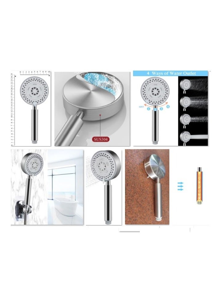 Stainless Shower Headset  - Image 3