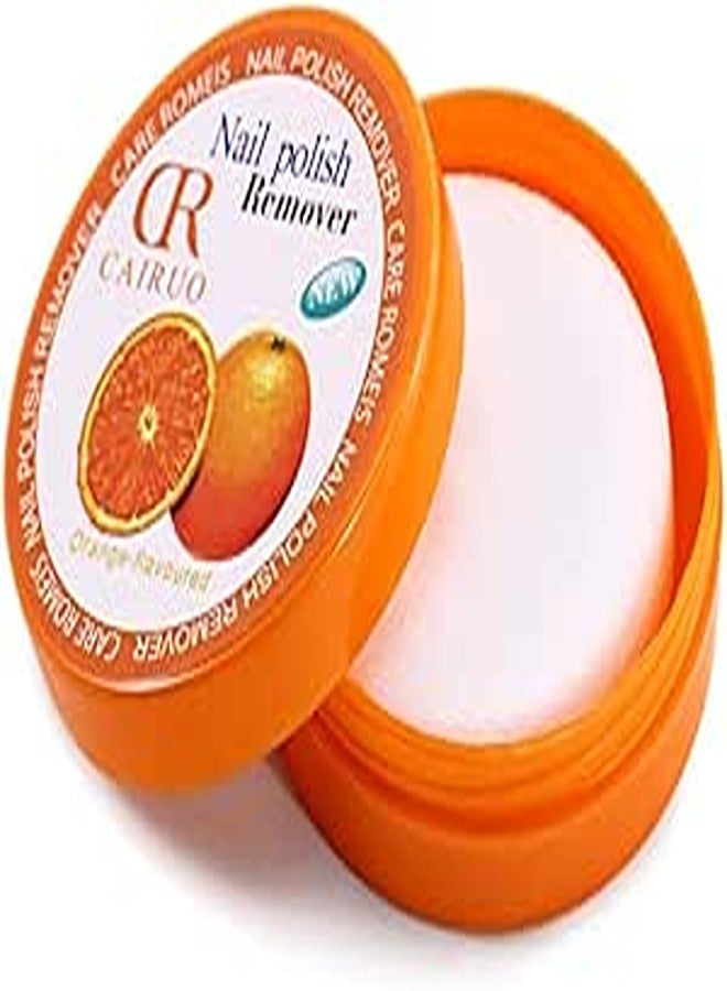 cairuo nail polish remover pads orange flavour