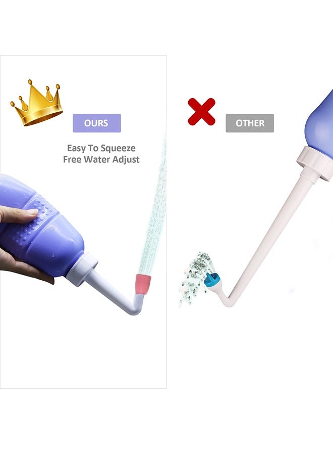 ShebSheb Portable Bidet Sprayer for Toilet and Travel,Peri Bottle for Women,Portable Shattaf Travel for Men - Image 2