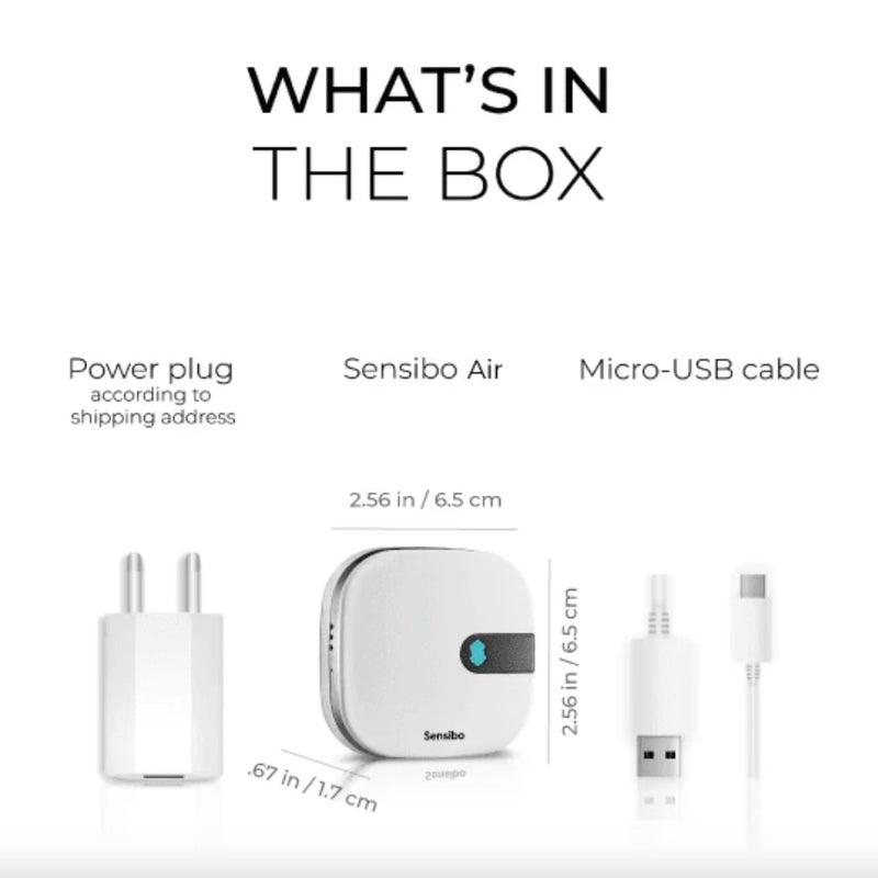 Sensibo Air - Smart Air Conditioner Controller. Apple HomeKit Certified. 60-Seconds Installation. Maintains Comfort and Energy Saving Features. Compatible with Google, Alexa, Apple HomeKit & Siri - Image 5