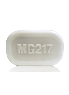 MG217 Psoriasis Dead Sea Exfoliating Bar Soap - Dead Sea Salt, Mud, Aloe Vera, Vitamin E & Rose Geranium Oil for Psoriasis Skincare, 3.2oz  - Image 1