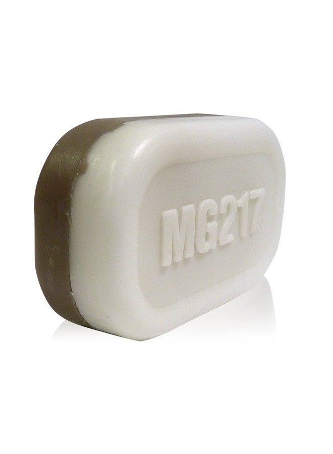 MG217 صابون مقشر لمرض الصدفية من البحر الميت - ملح البحر الميت، طين، صبار، فيتامين E وزيت إبرة الراعي الوردية للعناية بمرض الصدفية، 3.2 أونصة - Image 2