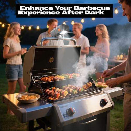 OATISLIFE 2 Pack Grill Lights Outdoor Grill Accessories Fit for Blackstone Weber Big Green Egg - Image 3