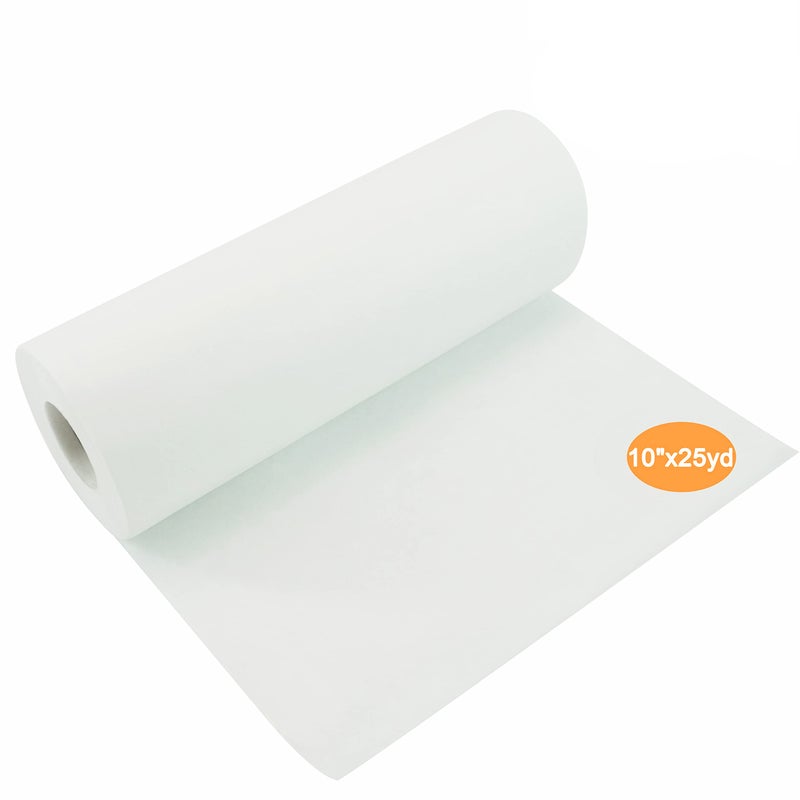 New brothread Tear Away Machine Embroidery Stabilizer Backing 10 x25 Yd 25cmx23M roll  Medium Weight 50gm 18oz  Cut into Variable Sizes  for Machine Embroidery and Hand Sewing