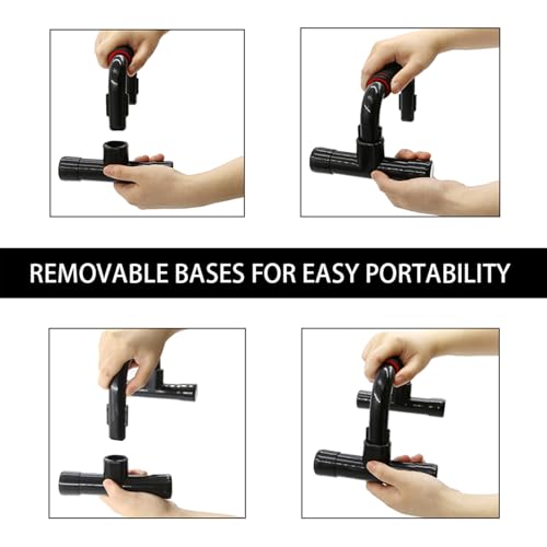 Redipo Push Up Bars Strength Training - Workout Stands With Ergonomic Push-up Bracket Board with Anti-Slip Sturdy Structure Portable for Home Fitness Training, Push Up Stands Handle for Floor Workouts - Image 4