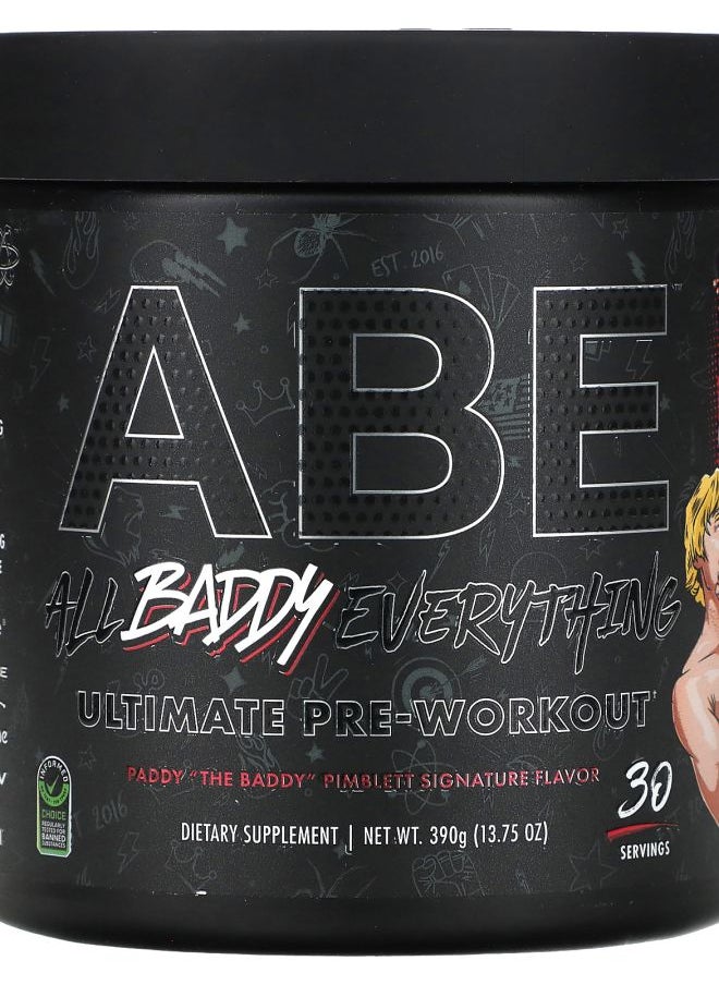 Abe - Ultimate PreWorkout Baddy Berry 13.75 oz (390 g) - Image 1