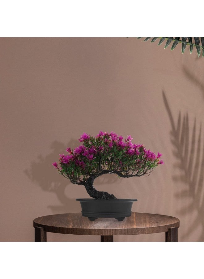 Hemoton Office Decor Artificial Pine Tree Christmas Party Decoration Bonsai Home Décor Fake Plants for Wall Farmhouse Room Décor 12.59x9.44 Color Home Decor - Image 2