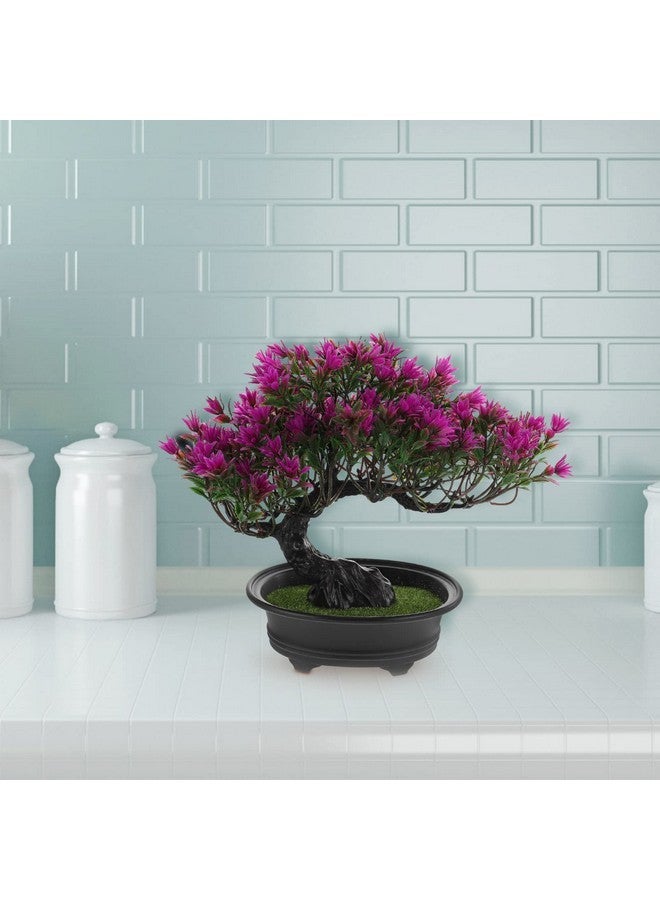 Hemoton Office Decor Artificial Pine Tree Christmas Party Decoration Bonsai Home Décor Fake Plants for Wall Farmhouse Room Décor 12.59x9.44 Color Home Decor - Image 5