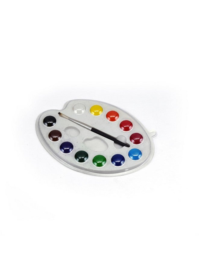 POLO POLO Water Colour Cake 12 Colours Palette - Image 2
