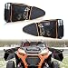 Sresk UTV Front Side Door Bags Storage Bag Compatible with 20142023 Pouch Polaris RZR XP 1000 4 1000 TurboTurbo S S900S1000 Quick Release with Knee PadOrange Piping - Image 2