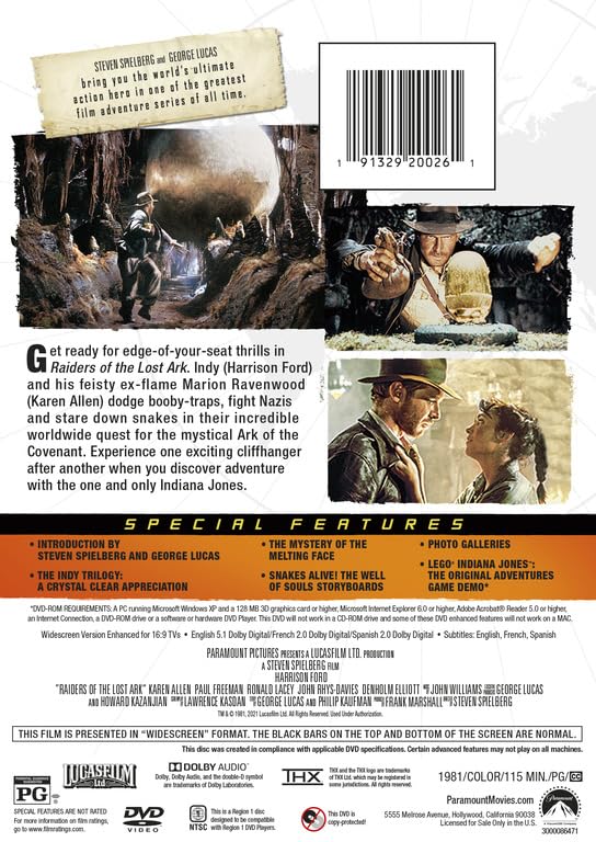 Paramount Indiana Jones and the Raiders of the Lost Ark - Image 3