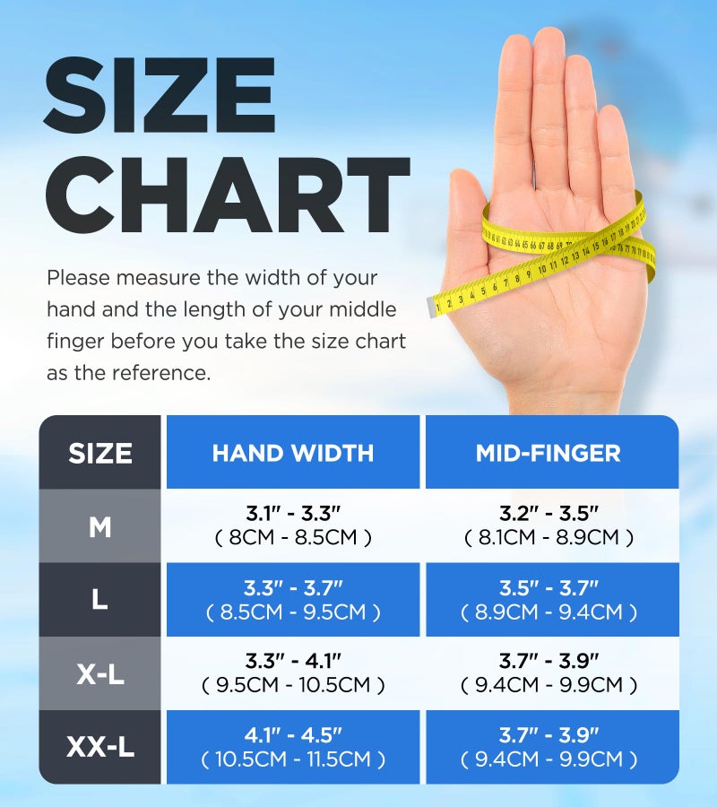 UMEWARM -10â„‰ Waterproof Winter Gloves Men, Touchscreen Fingers Snow Ski Gloves Women, 5-Layer Touch Screen Cold Weather Gloves - Image 5