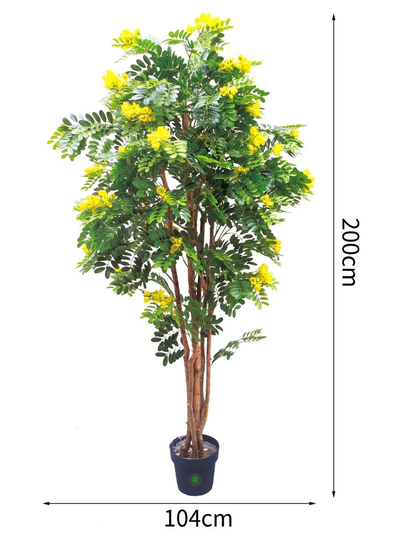 The Green Forest - Big Artificial Tree with Real Trunks - Image 1