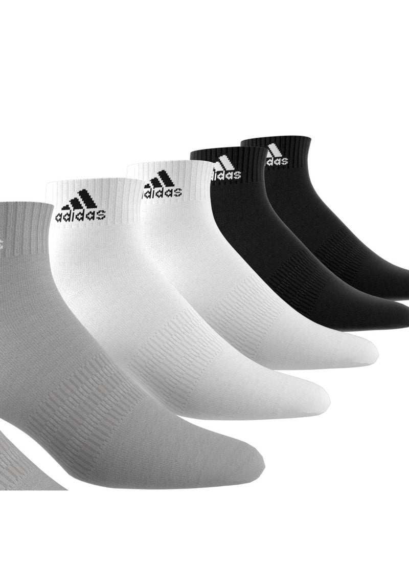 Adidas Thin and Light Sportswear Ankle Socks 6 Pairs  - Image 3