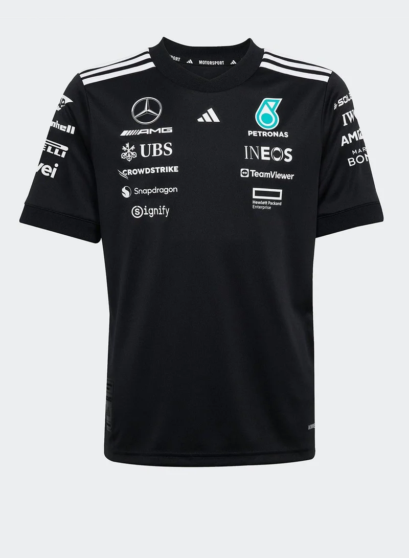 Adidas Mer Dr Jsyb Ry Black Motorsport Jerseys For Kids 7-8Y