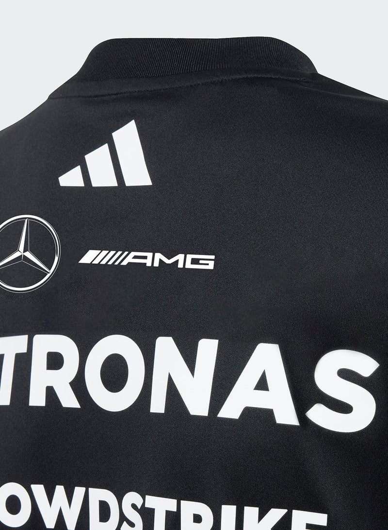 adidas مير در جيسيب ري بلاك جيرسي رياضي للأطفال 7-8 سنوات - Image 5