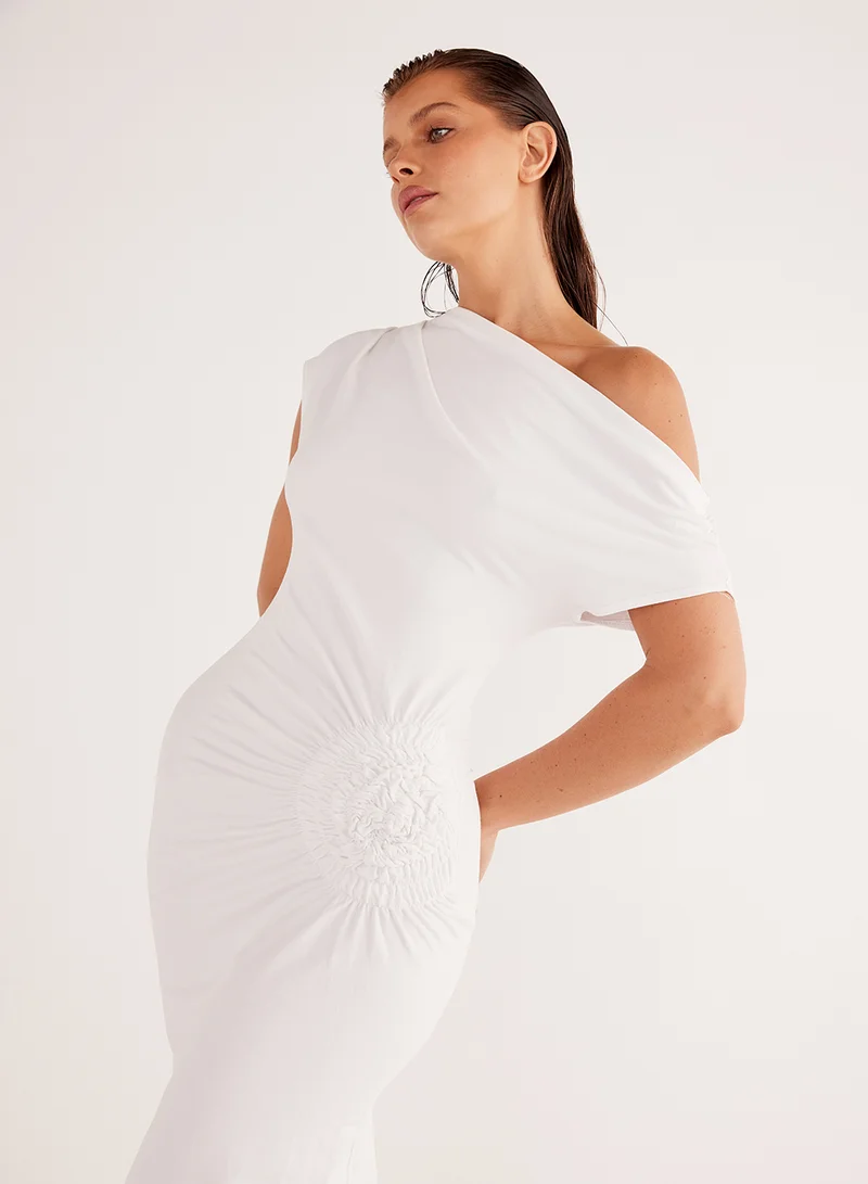 ساندايز Olividae One Shoulder Bodycon Maxi Dress