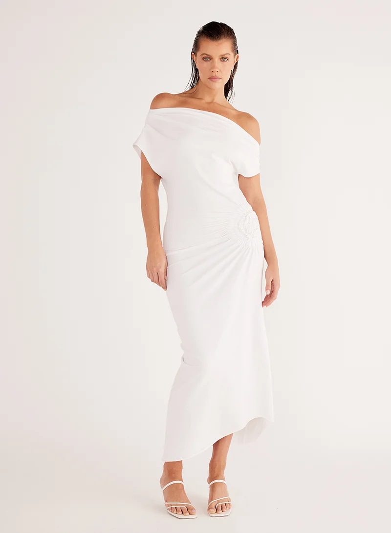 ساندايز Olividae One Shoulder Bodycon Maxi Dress