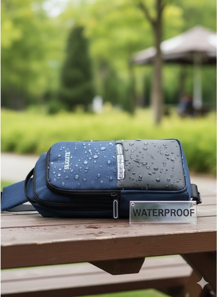 A versatile, modern shoulder and chest bag – stylish and lightweight design for men and women, ideal for travel, university, and everyday use. - Image 2