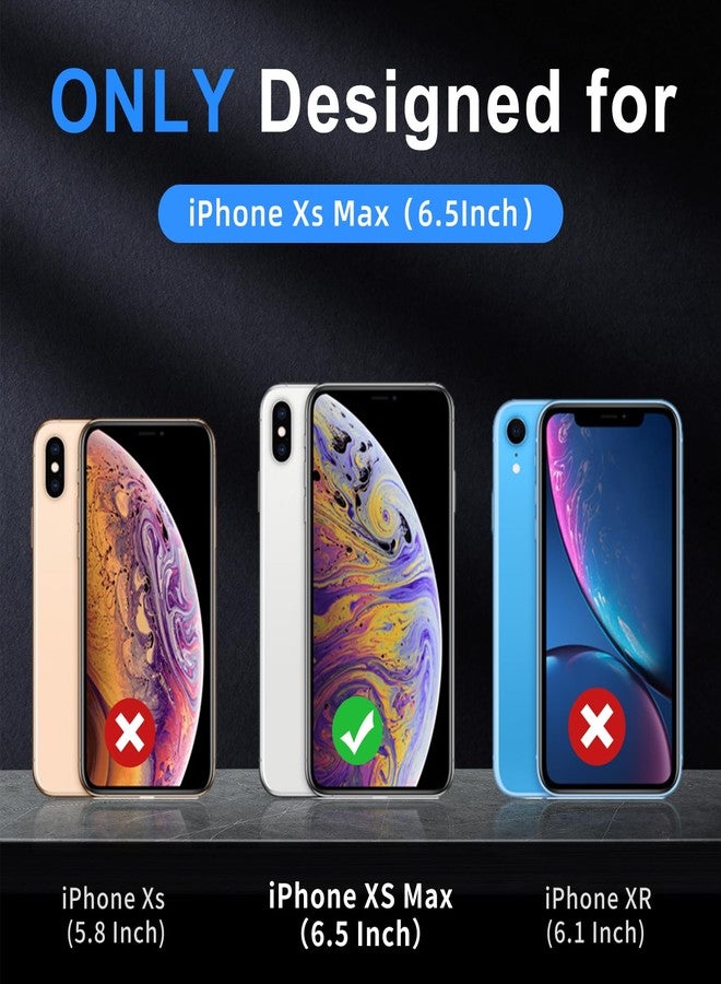Teayoha for iPhone Xs Max Case,[Compatible with Magsafe] [Military Grade Drop Tested] Magnetic Dual Layer Shockproof Tough Rugged Protective Phone Case -6.5 inch (Black) - Image 2