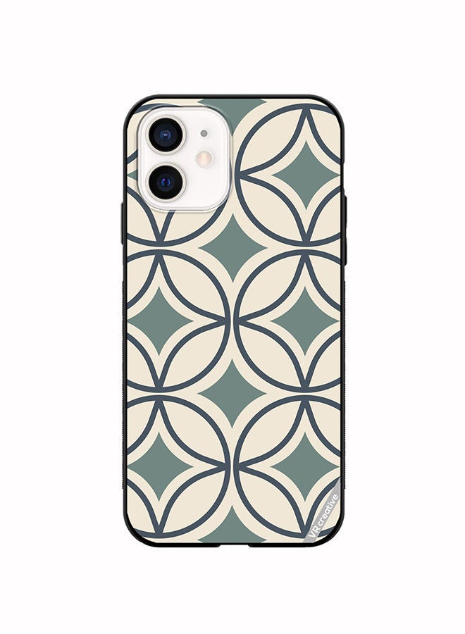 VR CREATIVE Protective Case Cover For Apple iPhone 12 mini Asian Icon Design Multicolour - Image 1