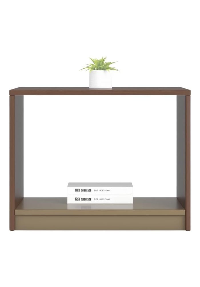Neo Front طاولة قهوة DG-T06 – طاولة قهوة MDF بنية حديثة مع درج للاستخدام المنزلي والمكتبي - Image 5