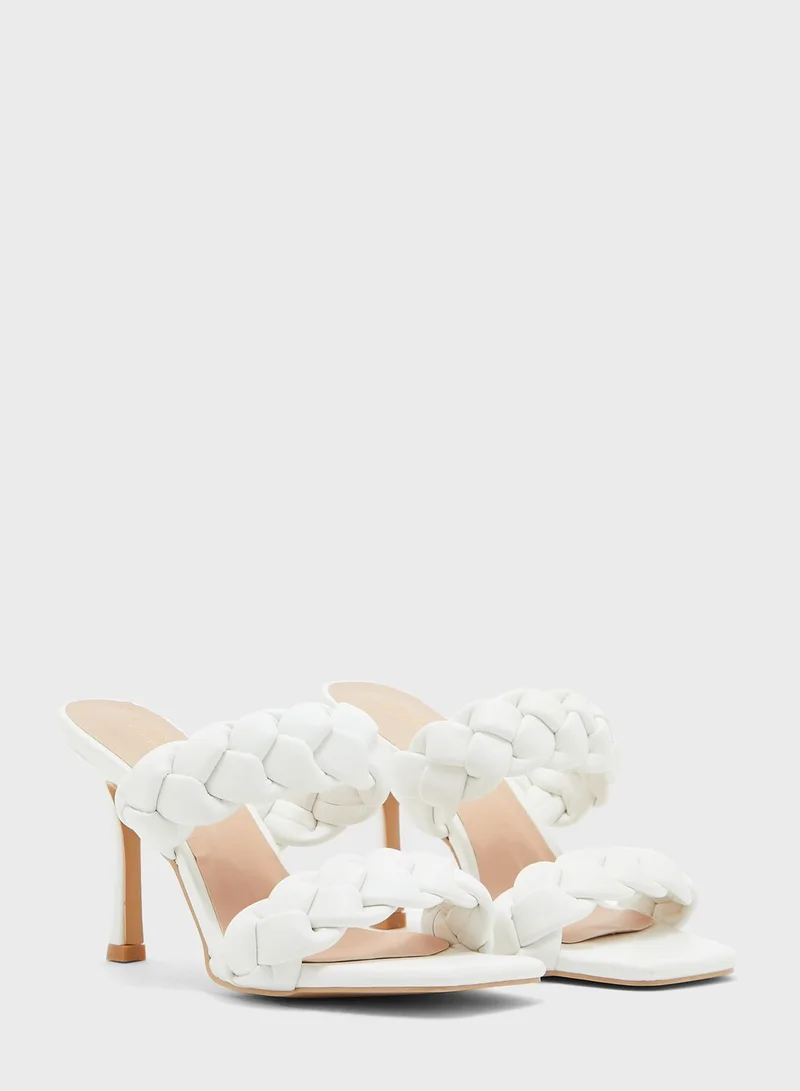 ELLA Braided Double Strap Sandal