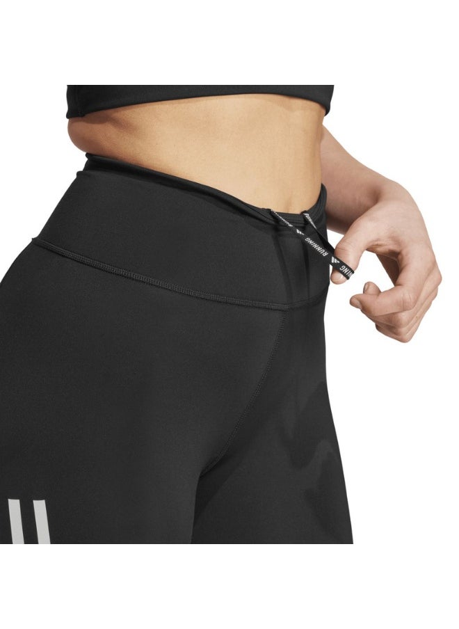Adidas adidas OTR 3/4 L Black Running TIGHTS for Women - 2XS  - Image 3