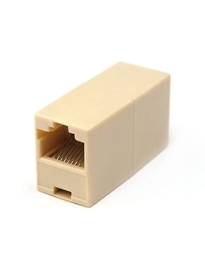 Taimi RJ45 Coupler Female to Female Ethernet Coupler and Joiner for Internet Cable Leads  - Image 1
